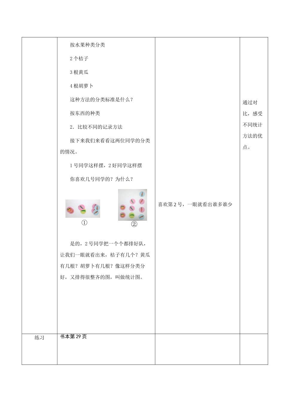 小学数学人教2011课标版一年级《分类与整理》例1_第3页