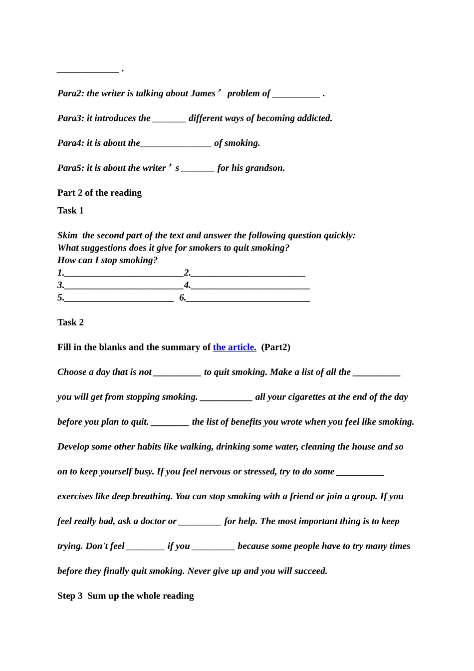 Unit3Ahealthylife公学案_第3页
