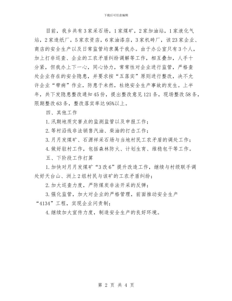 全乡矿管办上年工作总结_第2页