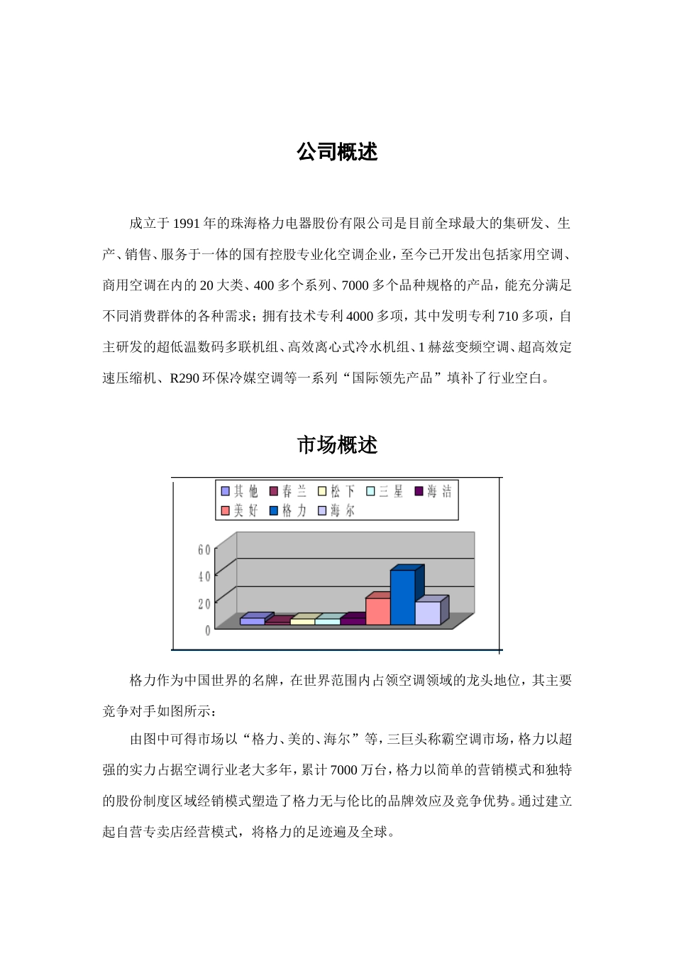 格力空调品牌定位战略_第3页