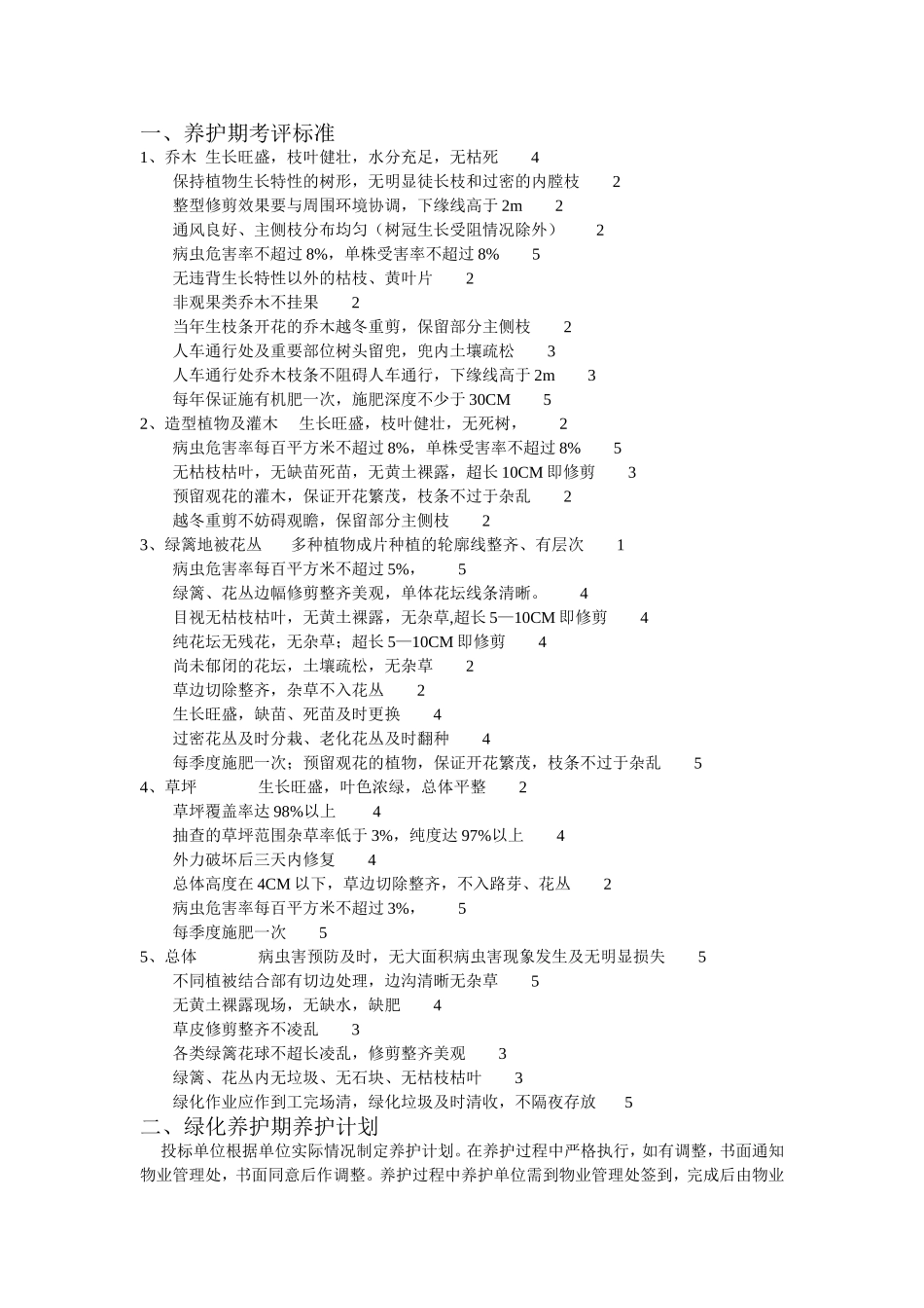 绿化养护承包协议_第3页