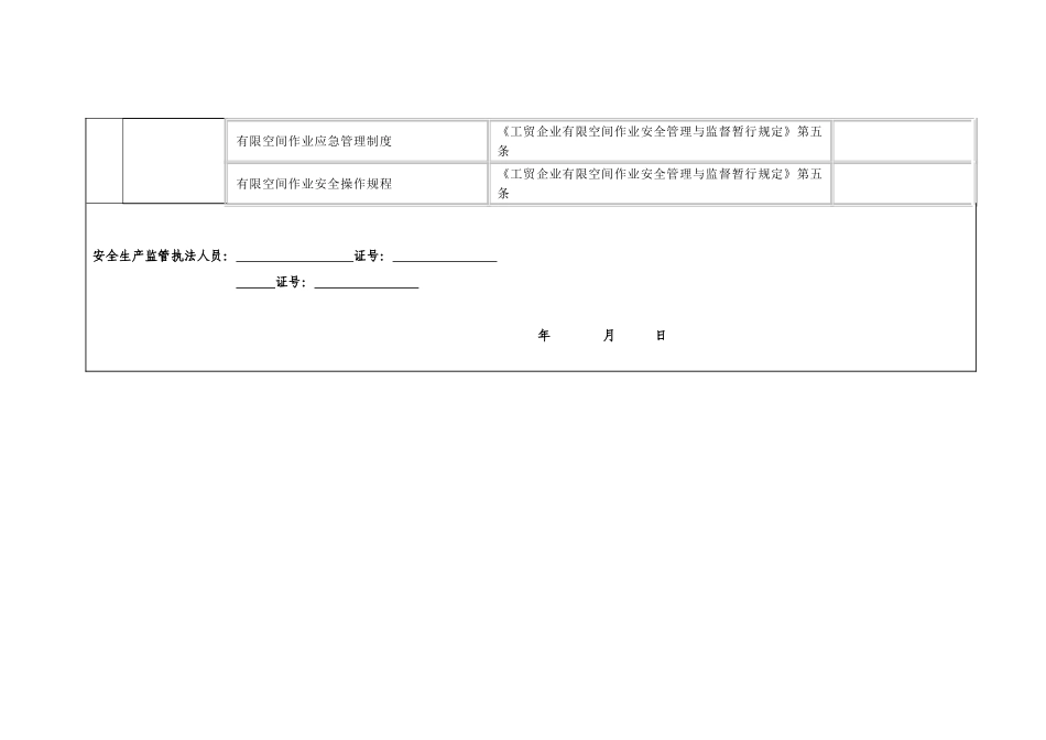 有限空间作业监督检查表_第3页
