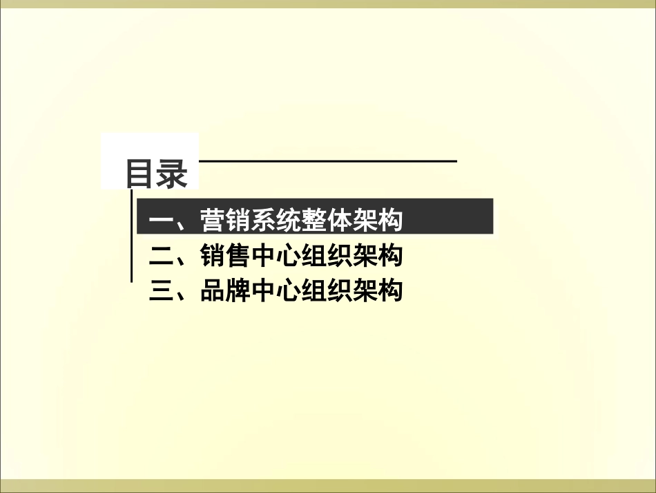 营销系统组织架构_第1页