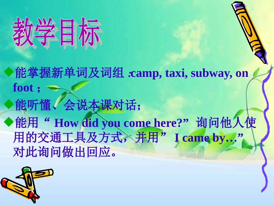 Unit12Icamebyplane课件_第2页