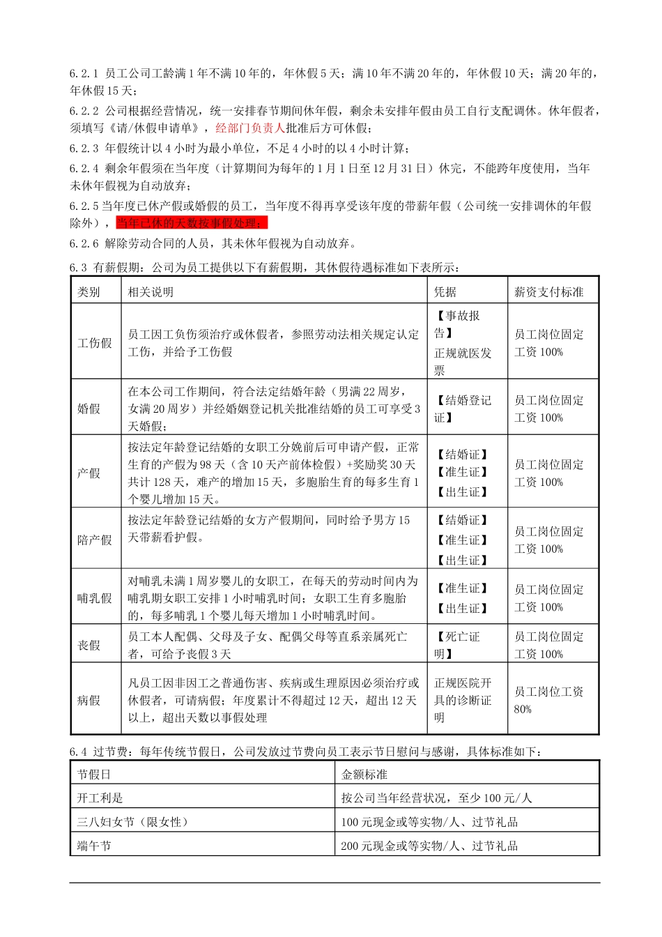 员工福利管理规范(含表格)[1]_第2页