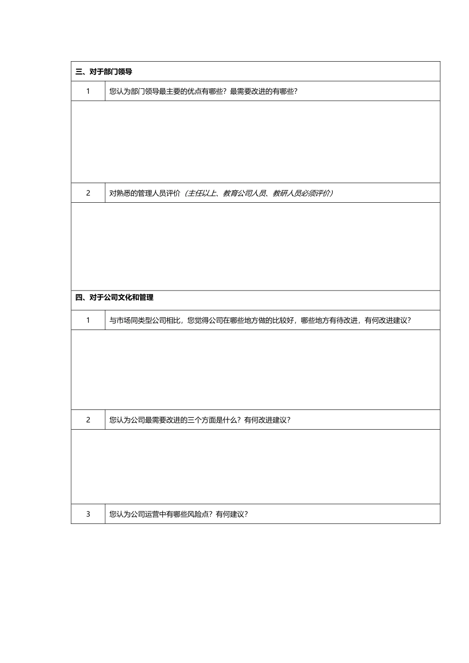 员工访谈记录表_第2页