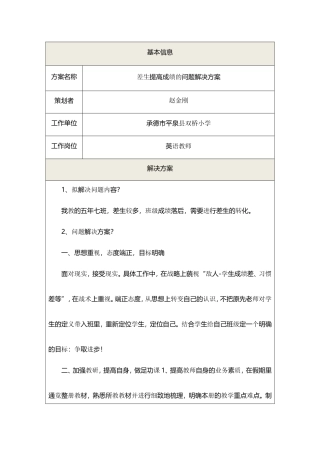 研修成果之我的教改方案