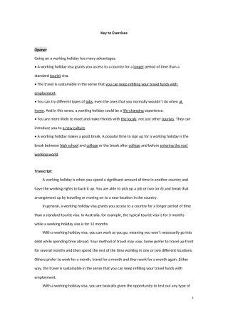 全新版大学进阶英语综合教程第三册答案