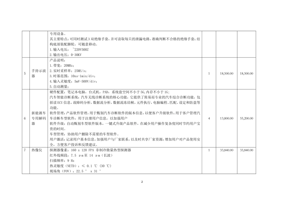 新能源汽车实训中心-设备配置方案_第2页