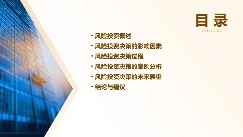 风险投资决策的综合分析课件_第2页