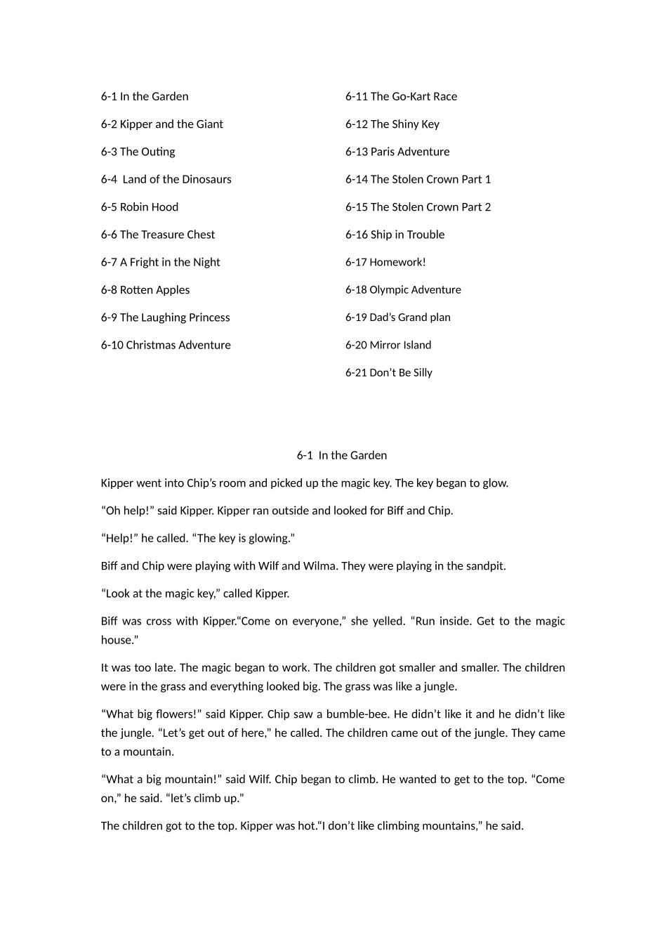 牛津阅读树6级_第1页