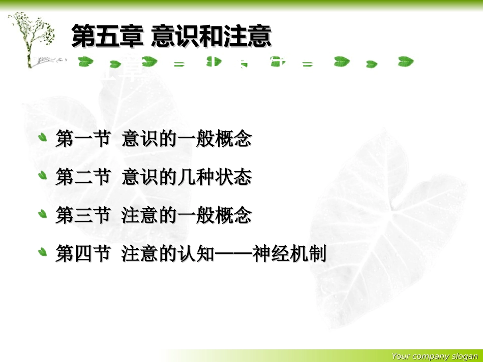 普通心理学 第5章 意识和注意(新)_第3页