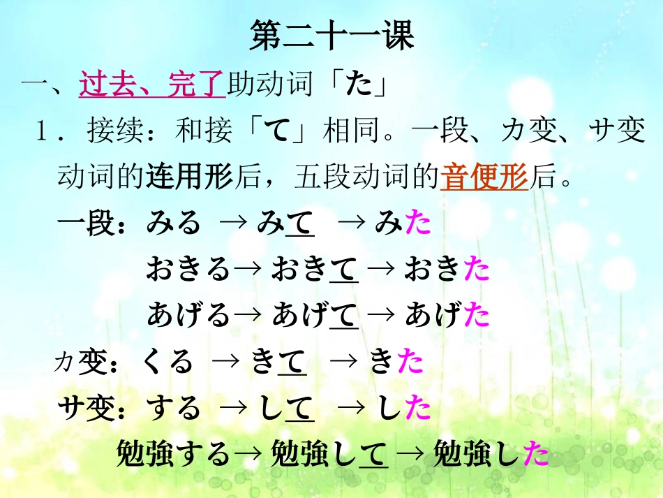 新标日第六单元(21-24)_第3页