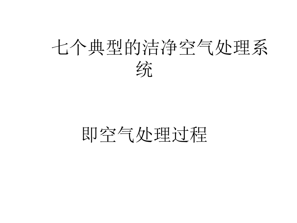 洁净室空气处理过程图_第1页