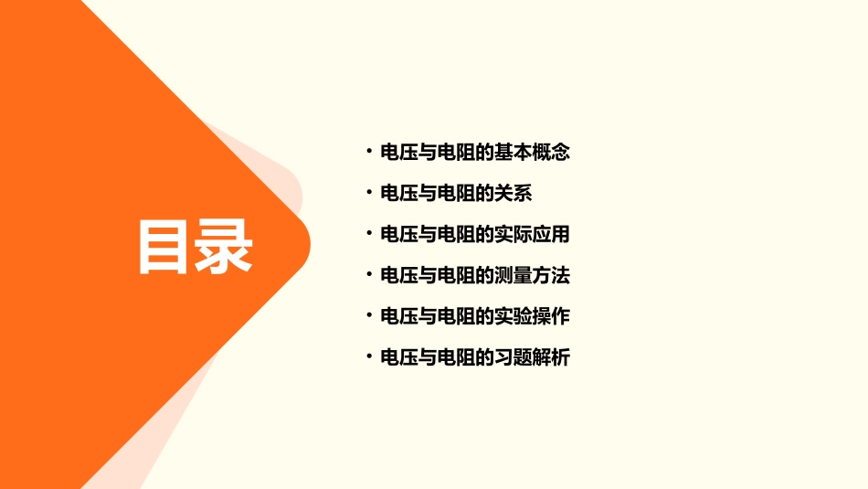 电压电阻复习教学课件_第2页