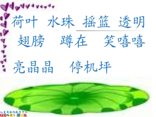 精品生字模板