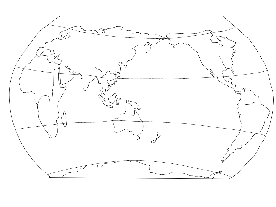 区域地理空白地图集_第2页