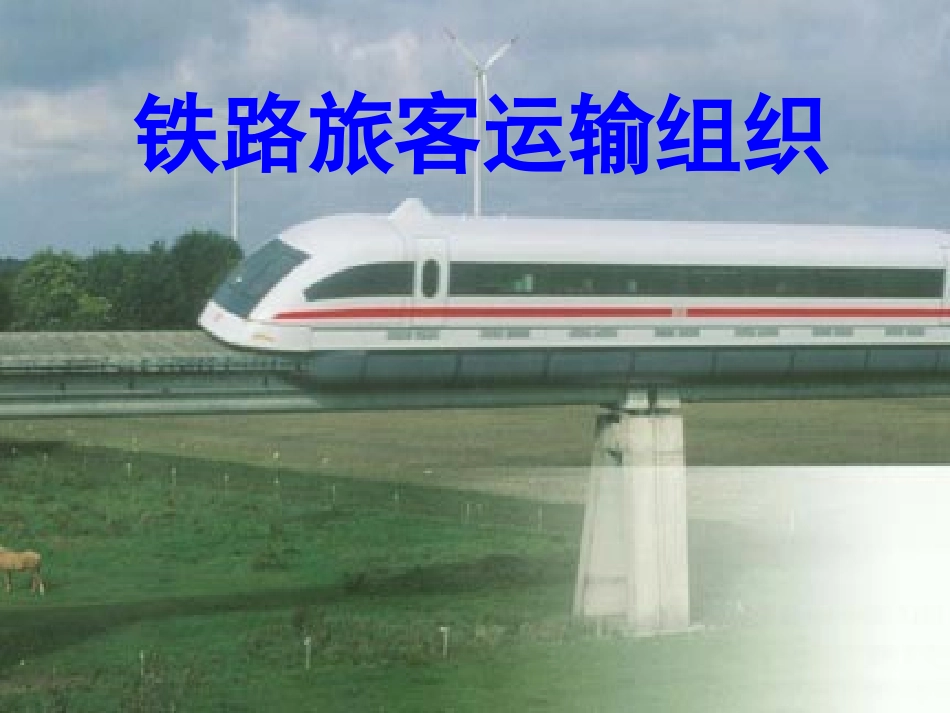 铁路旅客运输组织_第1页