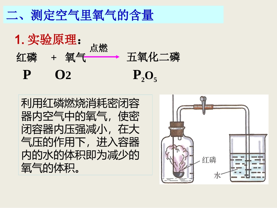 红磷燃烧法测空气中氧气含量_第3页