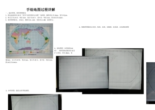 手绘地图过程详解