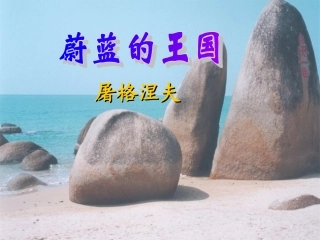 《蔚蓝的王国》PPT