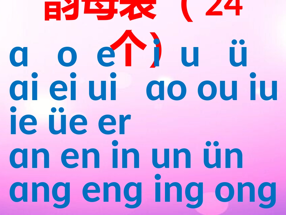 学拼音儿歌77首_第3页