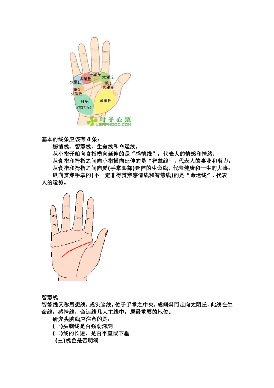 对照手相图解看手相(手相全攻略)_第2页