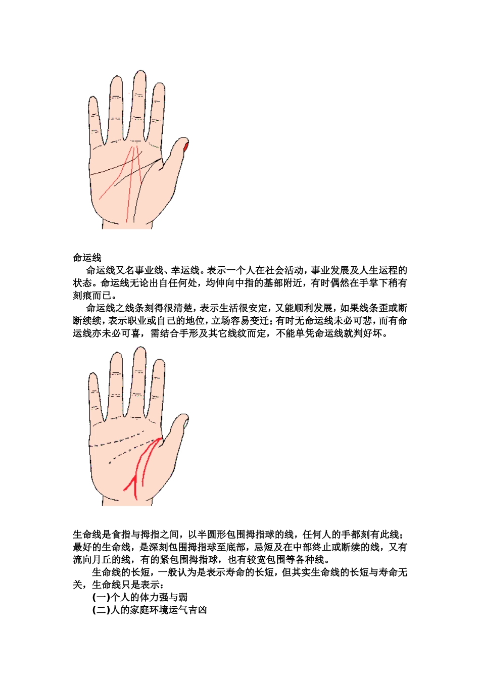 对照手相图解看手相(手相全攻略)_第3页