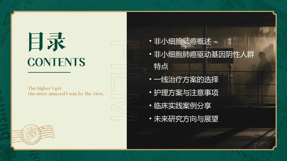 2021非小肺癌驱动基因阴性人群一线治疗方案的合理选择护理课件_第2页