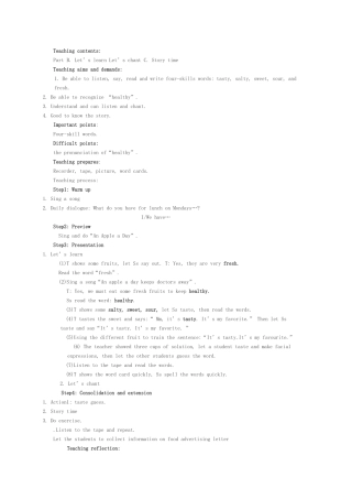 Teachingcontents