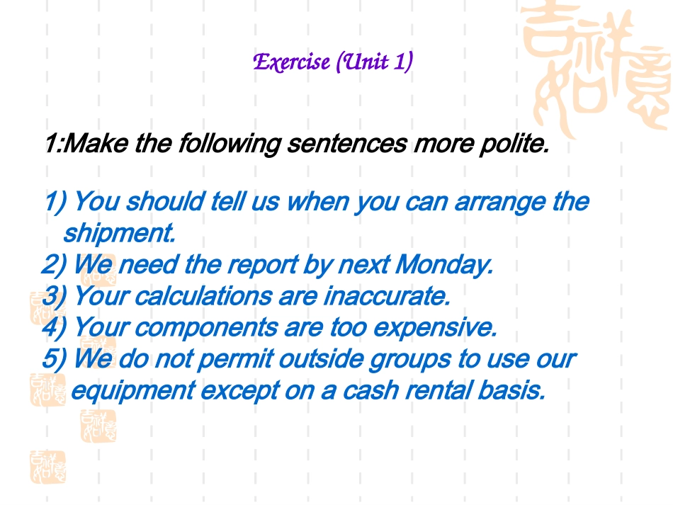 外贸函电练习及答案_第1页