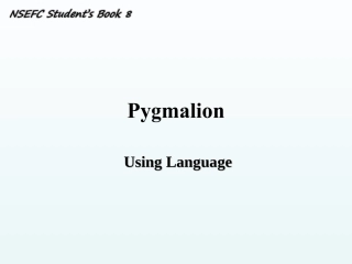 UsingLanguageⅠ