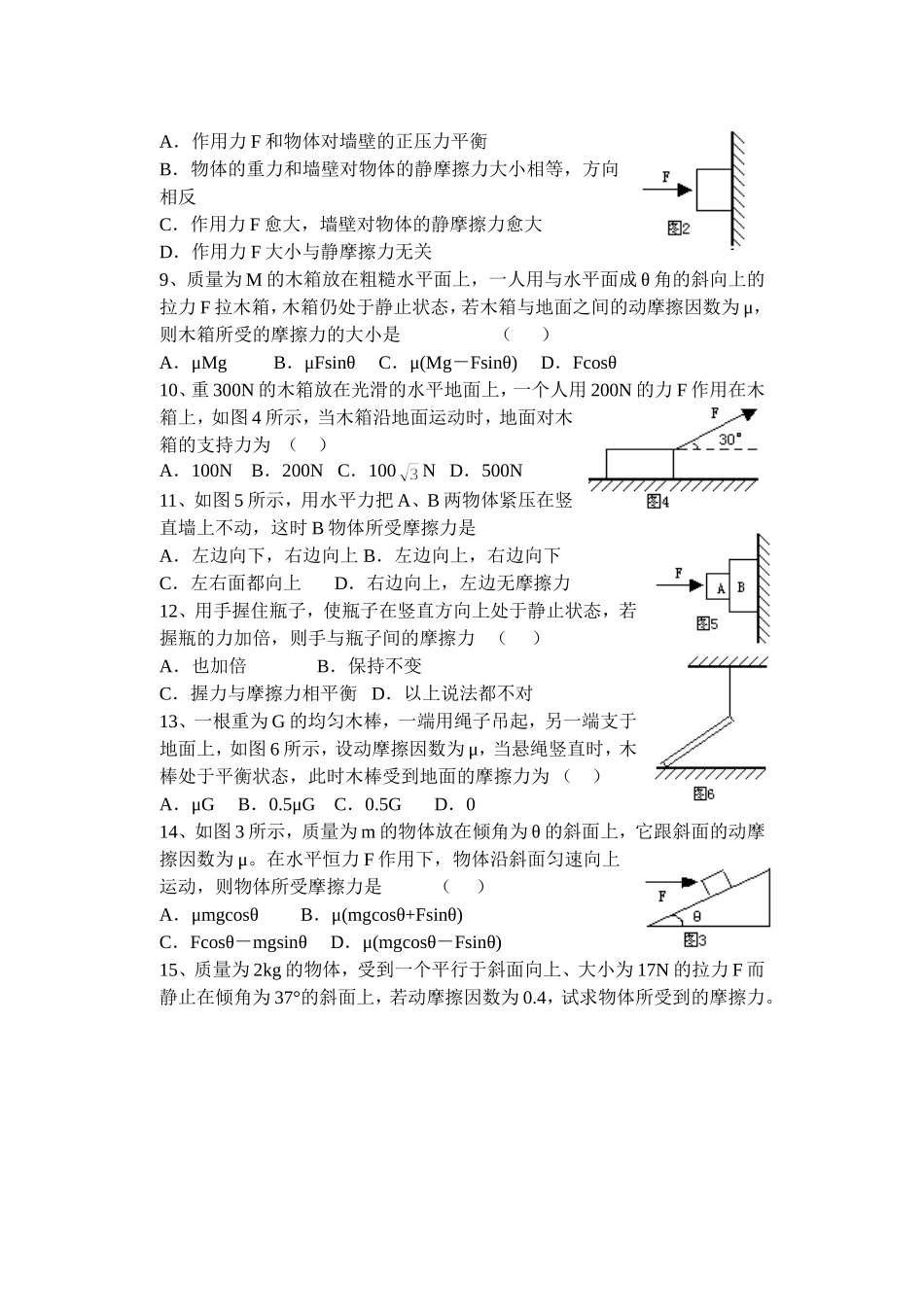 共点力的平衡条件1_第2页