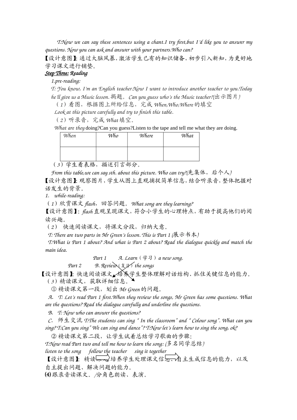 5Aunit3AtaMusiclesson教案_第2页