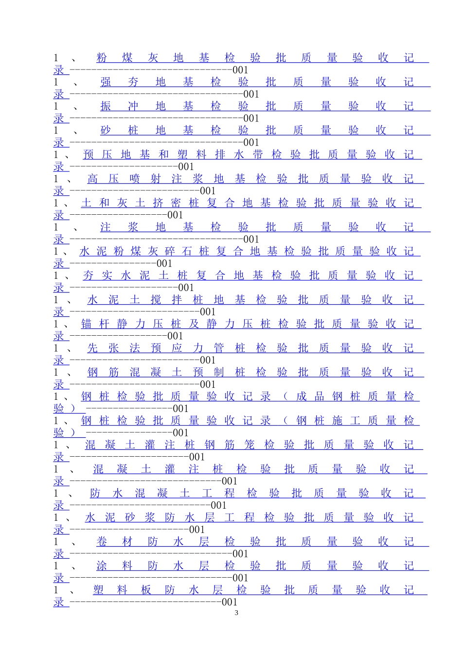 检验批质量验收记录(全套)_第3页