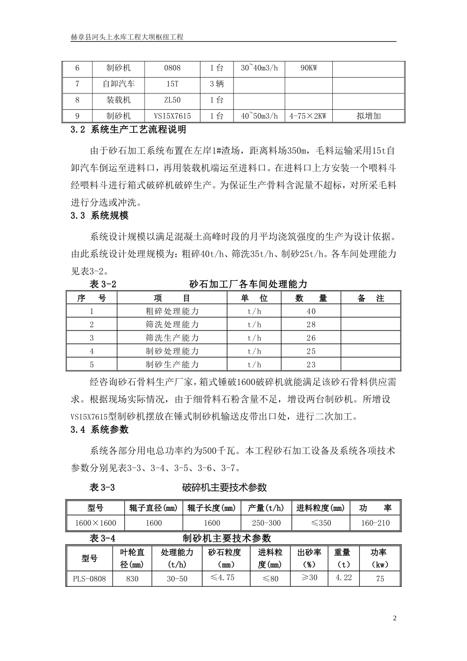 砂石加工系统施工方案_第2页
