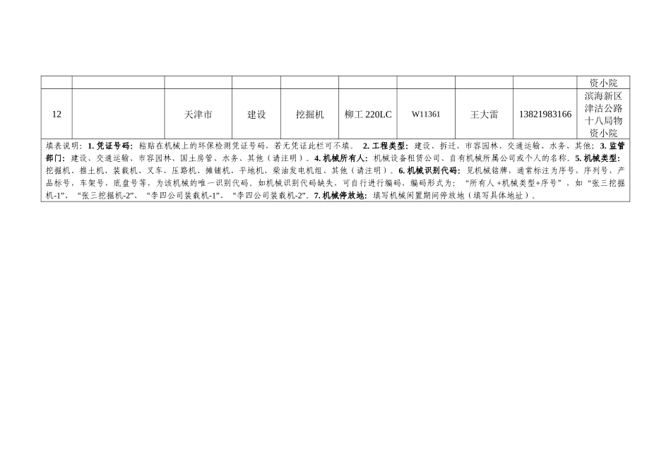 非道路移动机械申报登记表_第3页