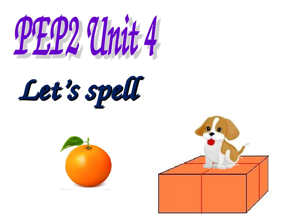 PEP-2-Unit-4A-Let's-spell_第1页
