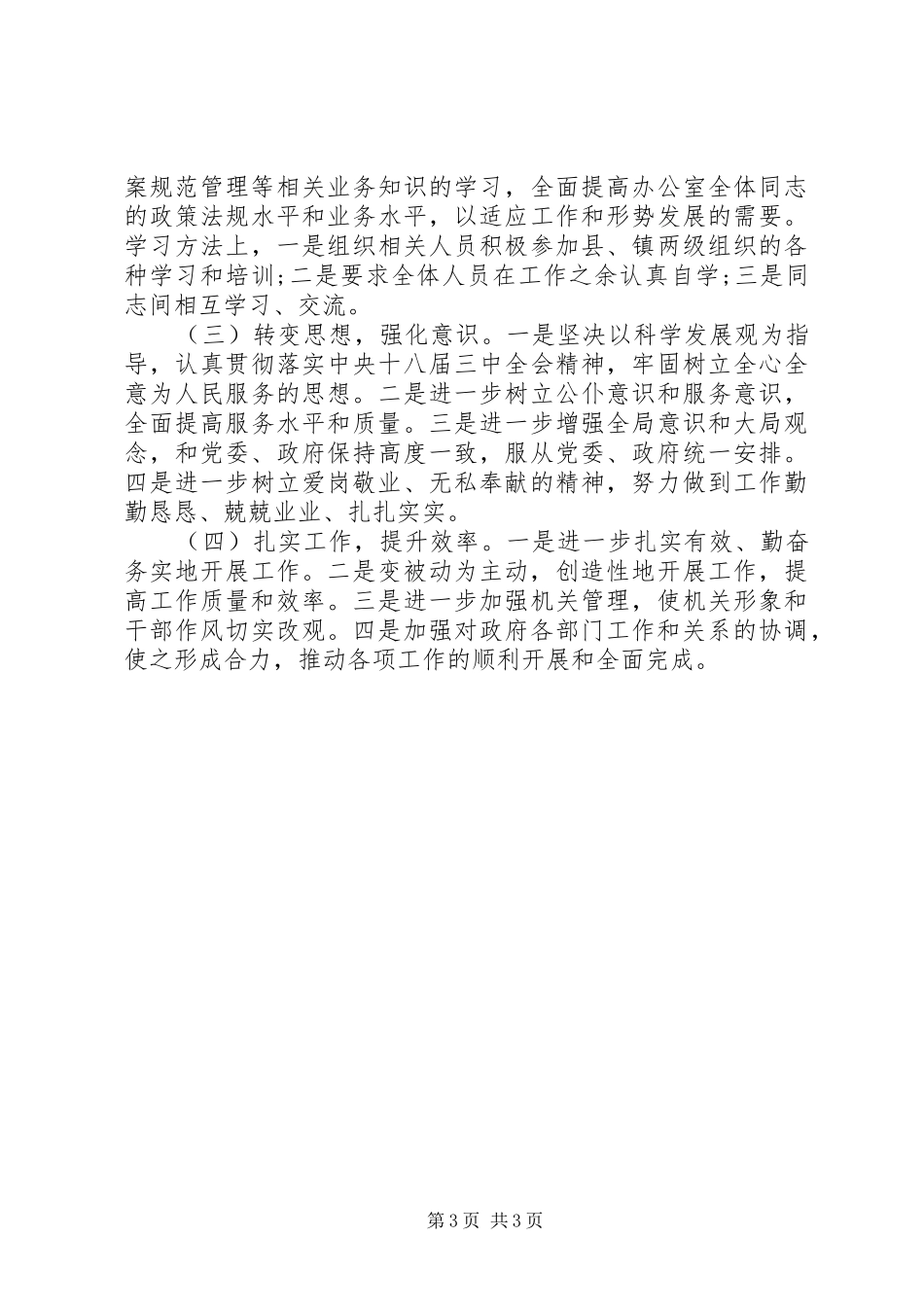 20XX年党政办公室工作计划 _第3页