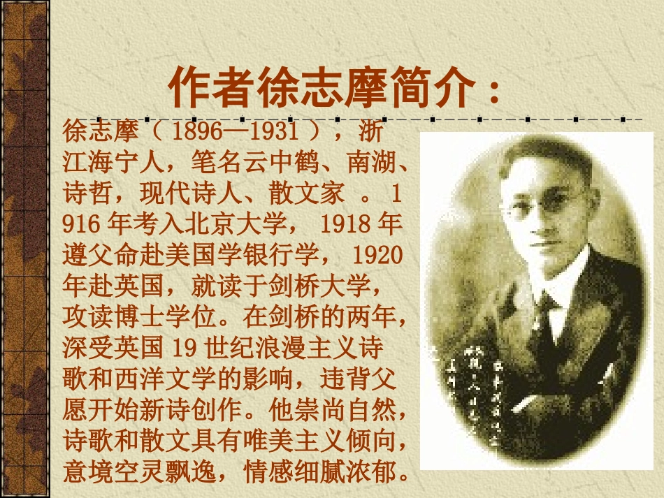 再别康桥课件（定）_第3页