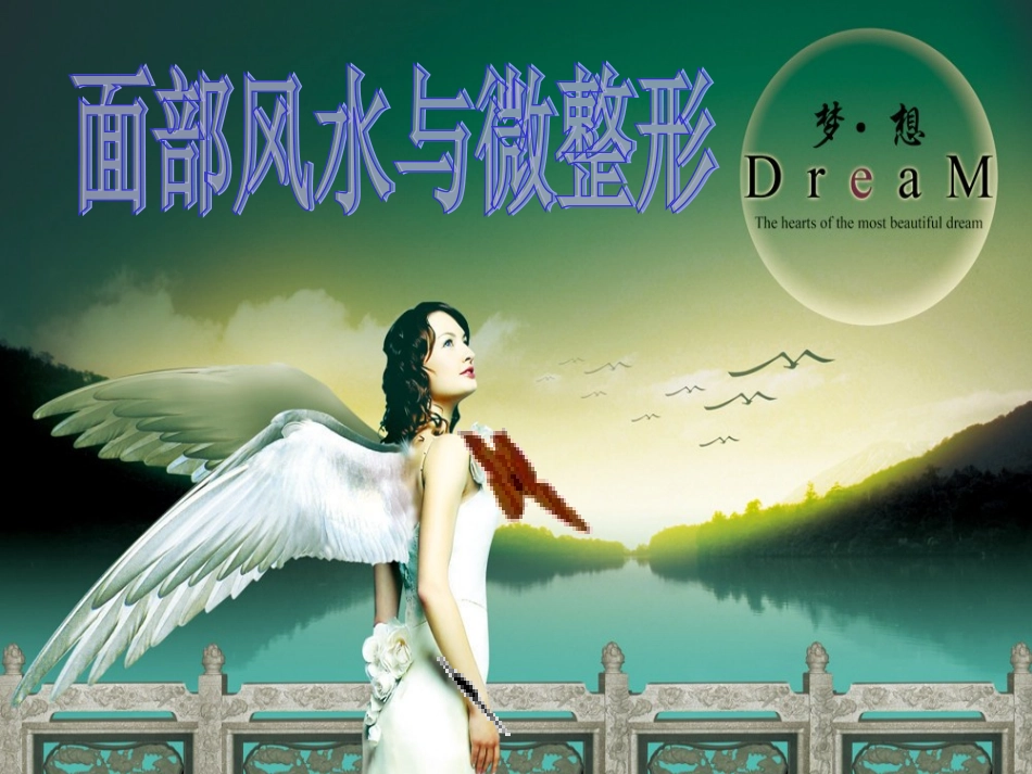 面部风水与微整形_第1页