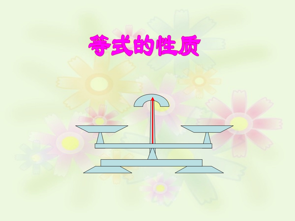 从算式到方程等式性质_第3页