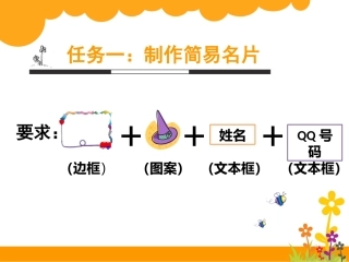 制作个人小名片_深圳市龙岗区平湖信德学校_课件