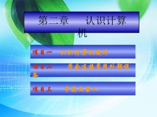 第二章认识计算机