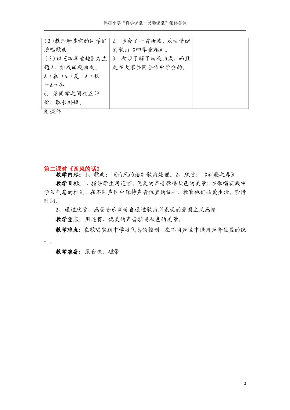 四年级音乐下第一单元_第3页