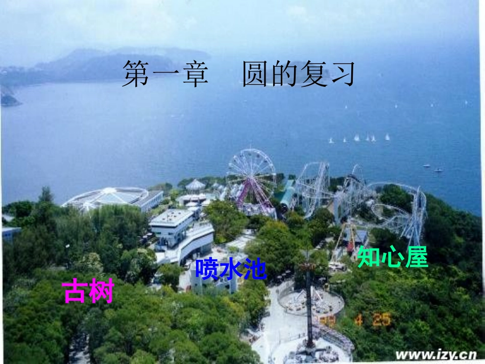 《圆的复习》课件_第1页