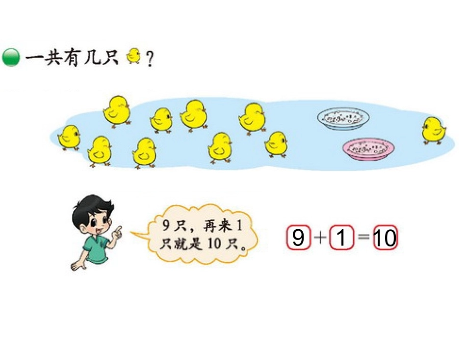 《小鸡吃食》课件_第2页