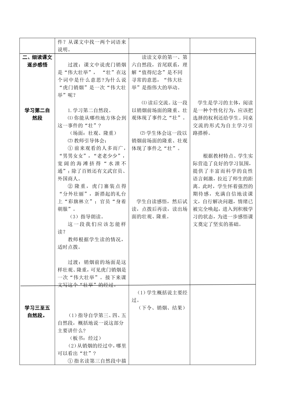 4上8《虎门销烟》第二课时课案_第2页