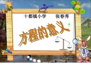 方程的意义(张版)