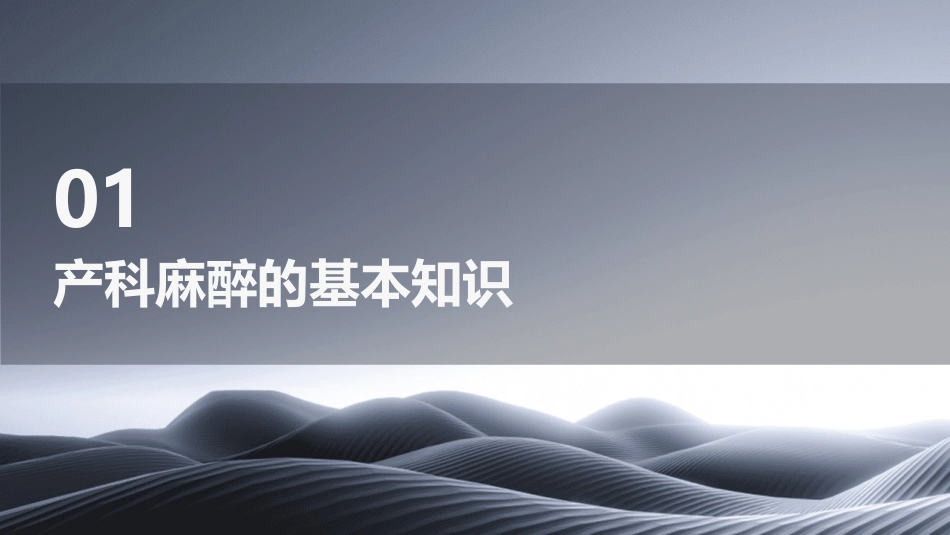 产科麻醉热点问题护理课件_第3页